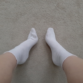 worn old socks