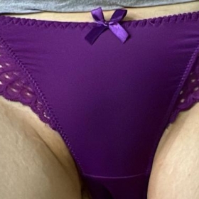 Purple Lacy Brazilian