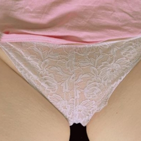 White lace Brazilian